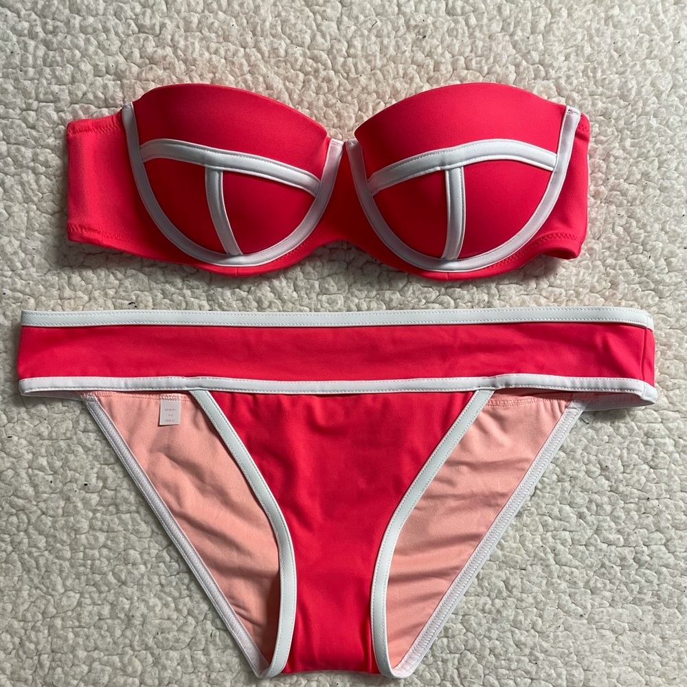 Victoria’s Secret Swim Bandeau Top & Itsy Bottom